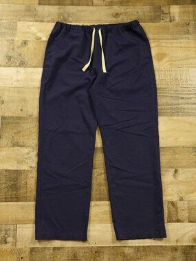 FIGS Pisco Basic Scrub Pants Men’s Large Navy Medical Uniform